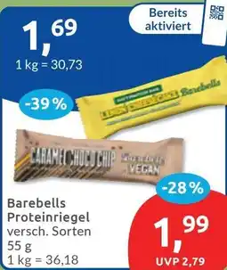 Budni Barebells Proteinriegel Angebot