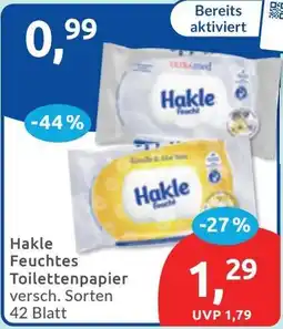 Budni Hakle Feuchtes Toilettenpapier Angebot