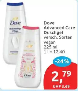 Budni Dove Advanced Care Duschgel vegan Angebot