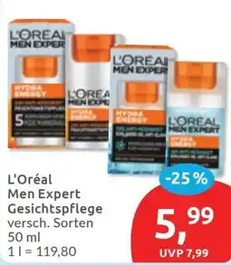 Budni L'Oréal Men Expert Gesichtspflege Angebot