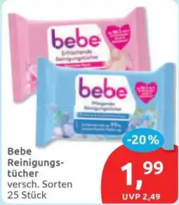 Budni bebe Reinigungstücher Angebot
