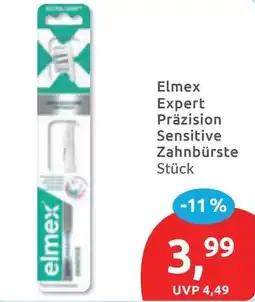 Budni Elmex Expert Präzision Sensitive Zahnbürste Angebot