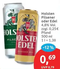 Budni Holsten Pilsener oder Edel Angebot