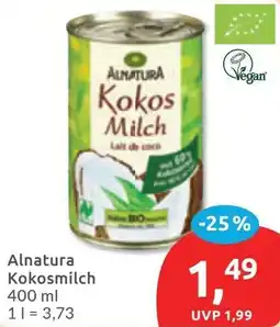 Budni Alnatura Kokosmilch Angebot