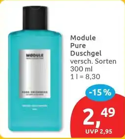 Budni Module Pure Duschgel Angebot