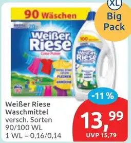 Budni Weißer Riese Waschmittel Angebot