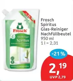 Budni Frosch Spiritus Glas-Reiniger Angebot