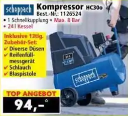 Norma scheppach Kompressor HC300 Angebot