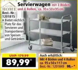 Norma Servierwagen mit 3 Böden Angebot