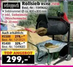 Norma Scheppach Rollsieb RS350 250W Angebot