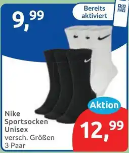 Budni Nike Sportsocken Unisex Angebot