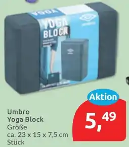 Budni Umbro Yoga Block Angebot