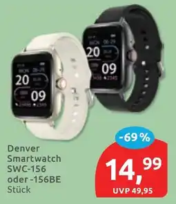 Budni Denver Smartwatch SWC-156 oder -156BE Angebot
