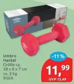 Budni Umbro Hantel Angebot