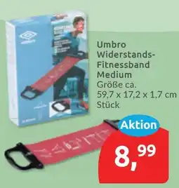 Budni Umbro Widerstands-Fitnessband Medium Angebot