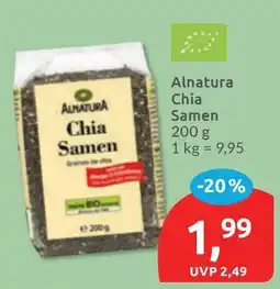 Budni Alnatura Chia Samen Angebot