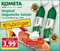 Norma KOMETA Original Ungarische Salami Classic Angebot