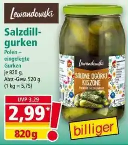 Norma Lewandowski Salzdill-gurken Angebot
