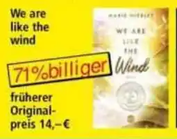 Norma We are like the wind Angebot