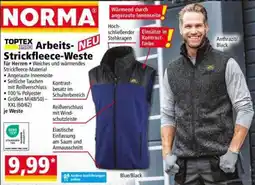 Norma TOPTEX PRO Arbeits-Strickfleece-Weste Angebot