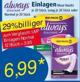 Norma Always Einlagen Angebot