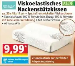 Norma ORTHO-vital Viskoelastisches Nackenstützkissen Angebot