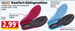 Norma TOPTEX Komfort-Einlegesohlen Angebot