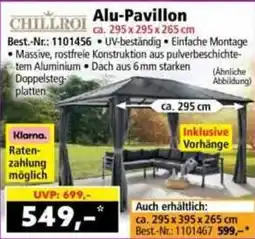 Norma Chillroi Alu-Pavillon Angebot