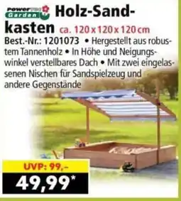 Norma PowerHouse Garden Holz-Sandkasten Angebot