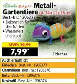 Norma Metall-Gartentiere Angebot