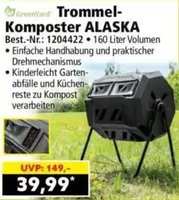 Norma GreenYard Trommel-Komposter ALASKA Angebot