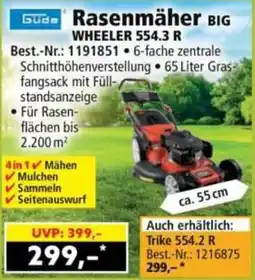 Norma Rasenmäher BIG WHEELER 554.3 R Angebot