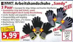 Norma KRAFT Werkzeuge Arbeitshandschuhe Sandy Angebot