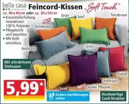 Norma bella casa Feincord-Kissen Angebot