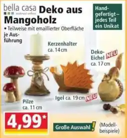 Norma bella casa Deko aus Mangoholz Angebot