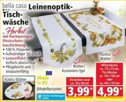 Norma bella casa Leinenoptik-Tischwäsche Angebot