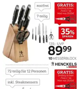 XXXLutz 10 MESSERBLOCK HENCKELS Angebot