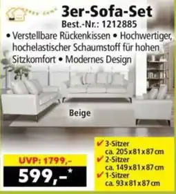 Norma 3er-Sofa-Set Angebot