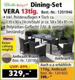 Norma Dining-Set VERA Angebot