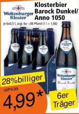 Norma Weltenburger Kloster Klosterbier Barock Dunkel Angebot