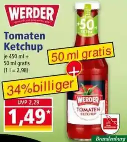 Norma Werder Tomaten Ketchup Angebot