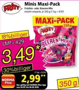 Norma FRITT Minis Beeren-Mix Angebot