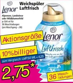 Norma Lenor Weichspüler Luftfrisch Angebot