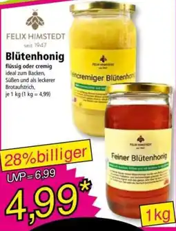 Norma FELIX HIMSTEDT Blütenhonig Angebot