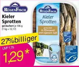 Norma RügenFisch Kieler Sprotten Angebot