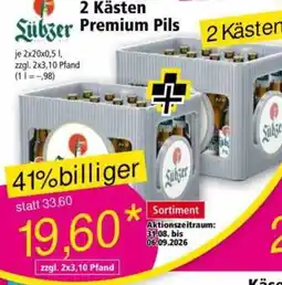 Norma Lübzer Premium Pils Angebot