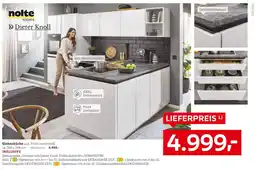 XXXLutz Einbauküche Lux, Front arcticweiß, Dieter Knoll Angebot