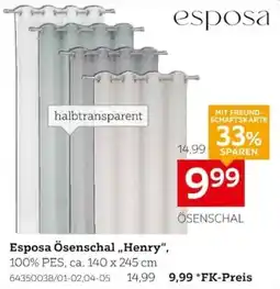 XXXLutz Esposa Ösenschal "Henry" Angebot