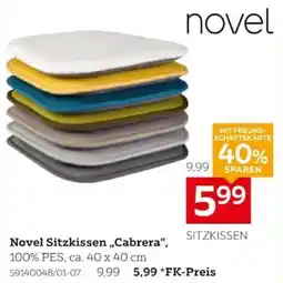 XXXLutz Novel Sitzkissen „Cabrera“ Angebot