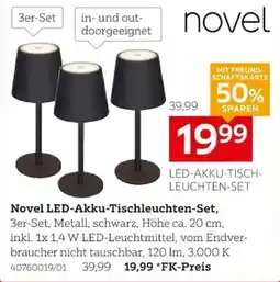 XXXLutz Novel LED-Akku-Tischleuchten-Set Angebot